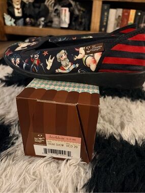 Hot Chocolate Design Freak Show Flats